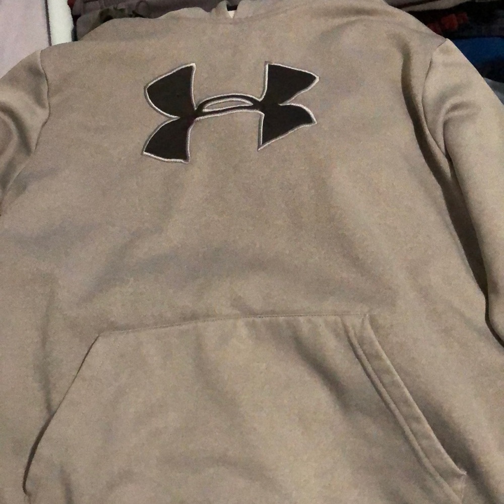 Youth hoodie under armour grey